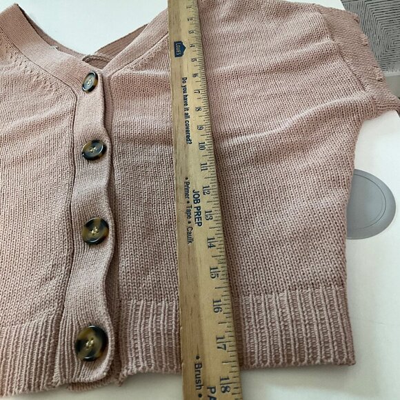 Moon & Madison Womens Knit Button-Up Cardigan Sweater Medium - Picture 3 of 11